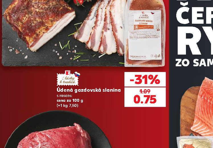 Údená gazdovská slanina