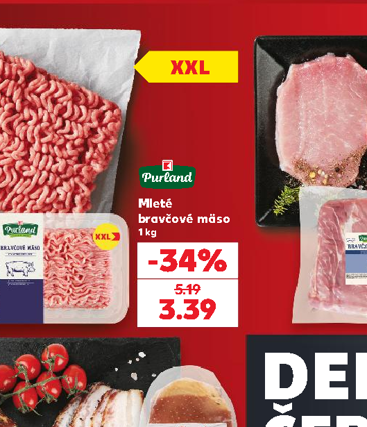 Mleté bravčové mäso