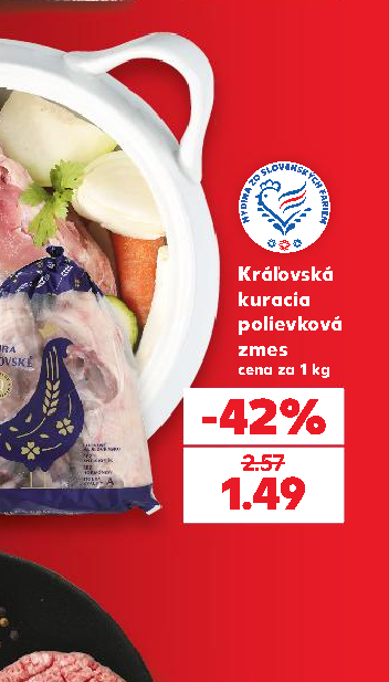 Kráľovská kuracia polievková zmes