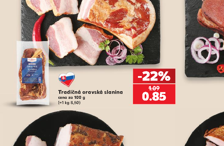 Tradičná oravská slanina