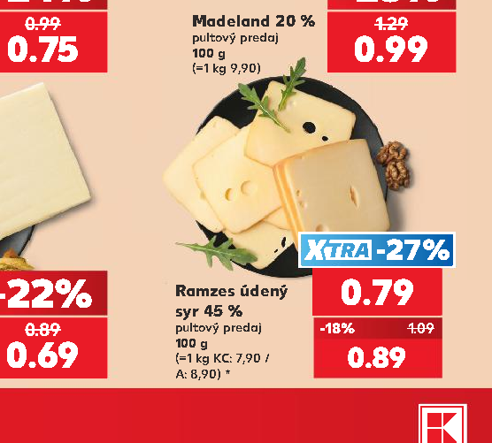 Ramzes údený syr 45 %