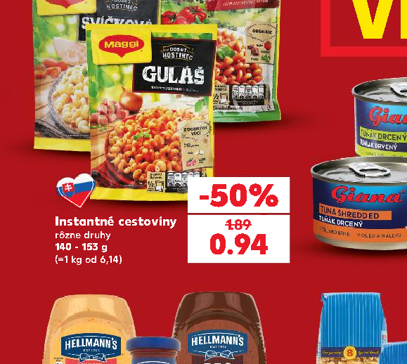 Instantné cestoviny