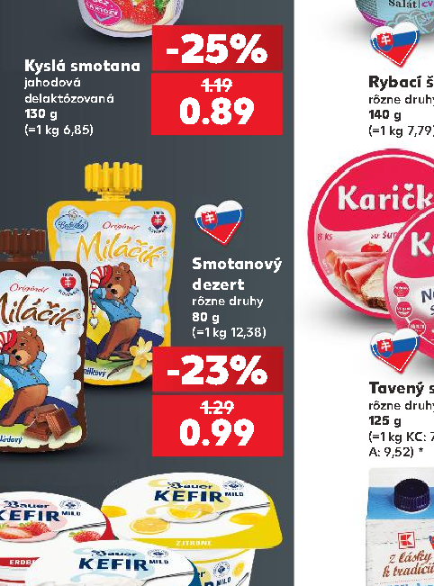 Smotanový dezert