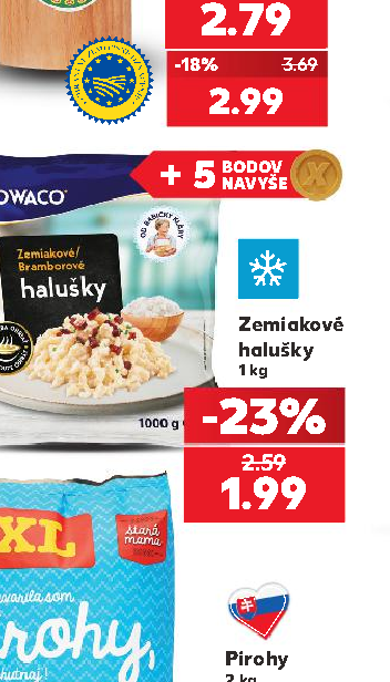 Zemiakové halušky