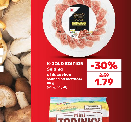 K-GOLD EDITION Saláma s hľuzovkou