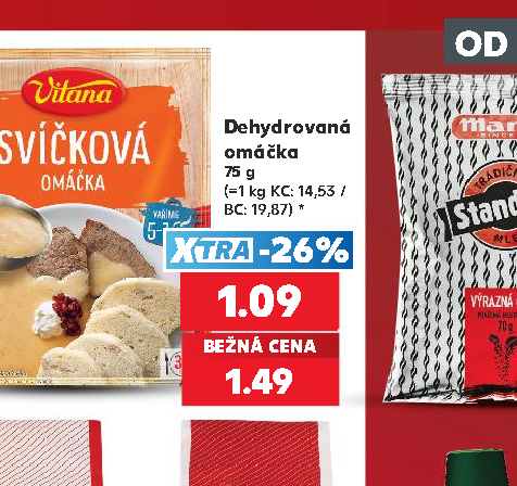 Dehydrovaná omáčka