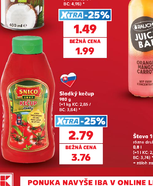 Sladký kečup