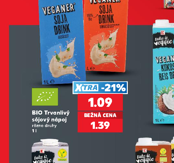 BIO Trvanlivý sójový nápoj