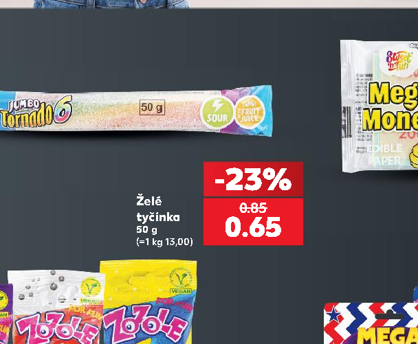 Želé tyčinka