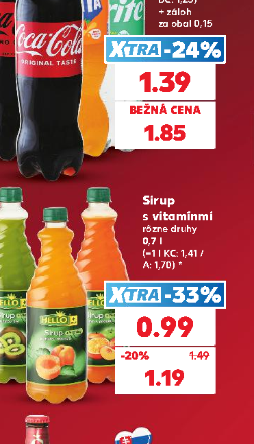 Sirup s vitamínmi
