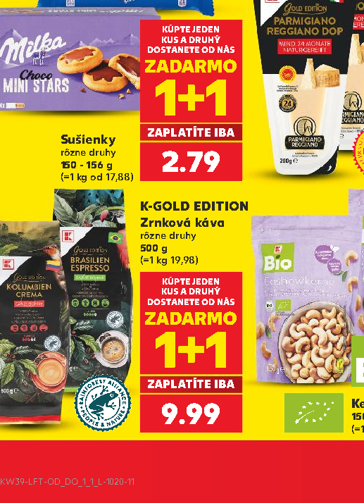 K-GOLD EDITION Zrnková káva