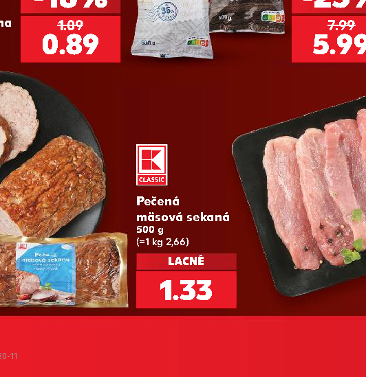 Pečená mäsová sekaná