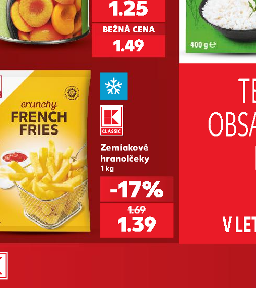 Zemiakové hranolčeky