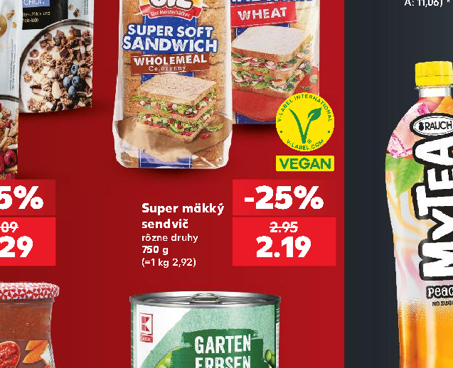 Super mäkký sendvič