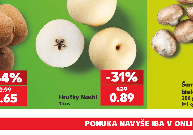 Hrušky Nashi 1 kus