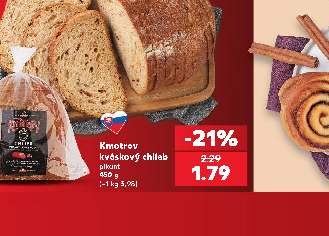Kmotrov kváskový chlieb