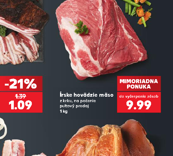 Írske hovädzie mäso