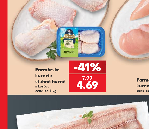 Farmárske kuracie stehná horné