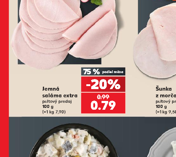 Jemná saláma extra