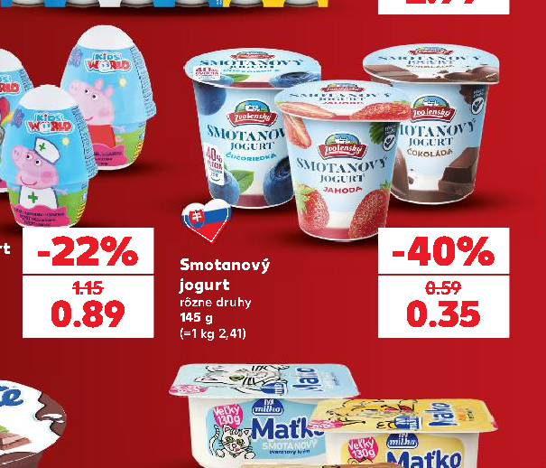 Smotanový jogurt