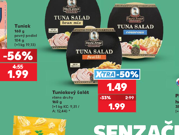 Tuniakový šalát