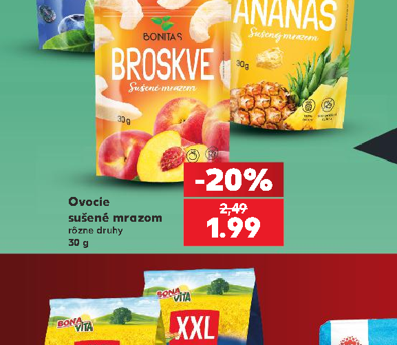 Ovocie sušené mrazom