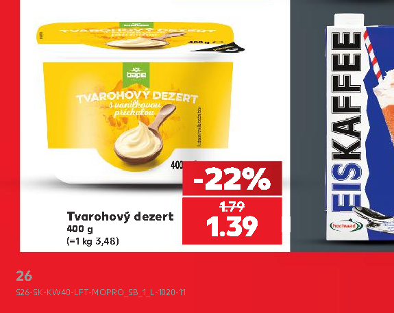 Tvarohový dezert