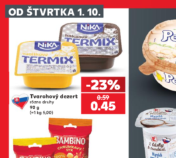 Tvarohový dezert