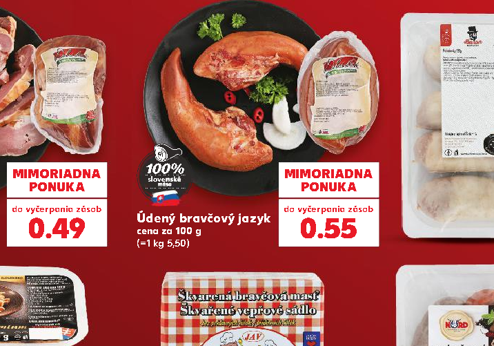 Údený bravčový jazyk