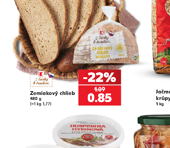 Zemiakový chlieb