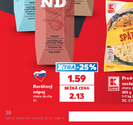 Rastlinný nápoj