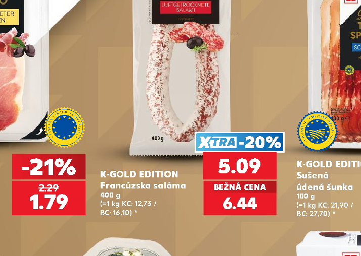 K-GOLD EDITION Francúzska saláma