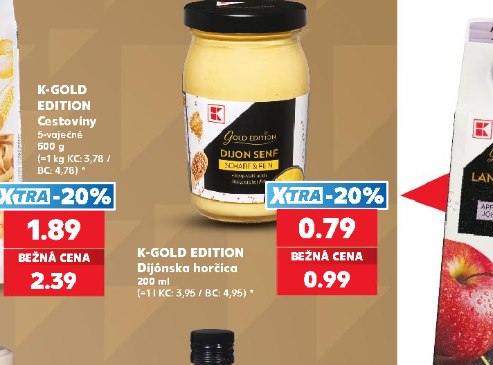 K-GOLD EDITION Dijónska horčica