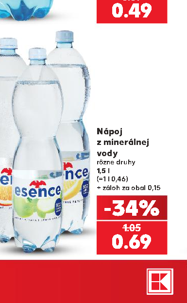 Nápoj z minerálnej vody