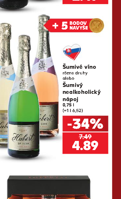 Šumivý nealkoholický nápoj