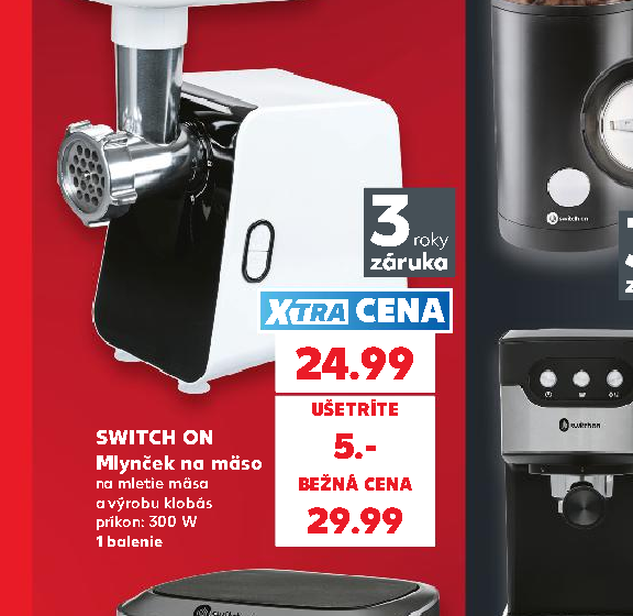 SWITCH ON Mlynček na mäso