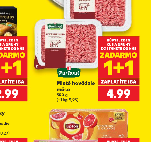 Mleté hovädzie mäso