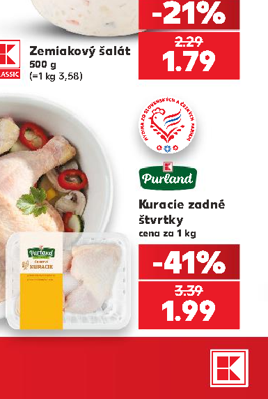 Kuracie zadné štvrtky