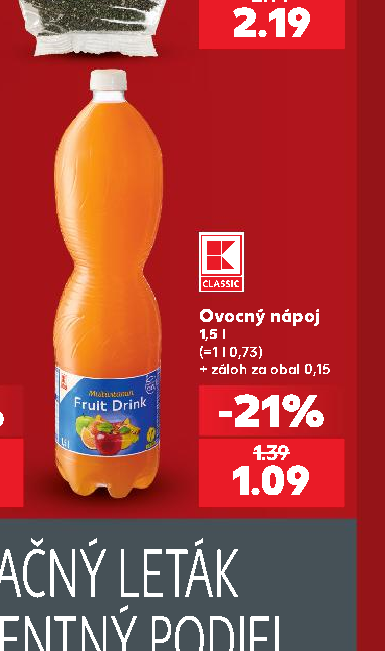 Ovocný nápoj