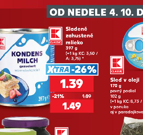Sladené zahustené mlieko