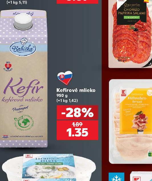 Kefírové mlieko