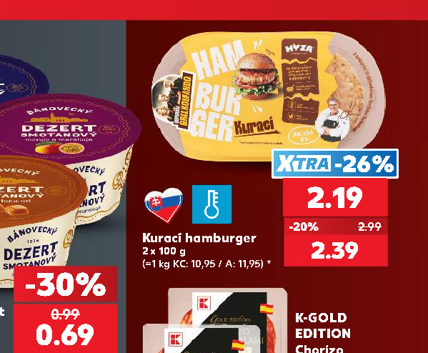 Kurací hamburger