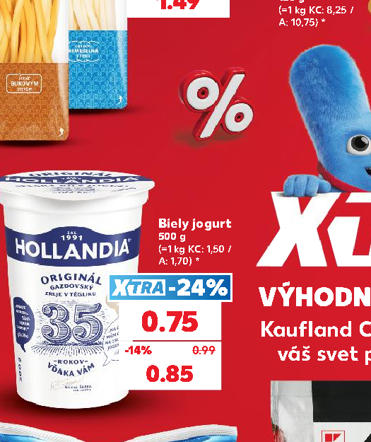 Biely jogurt