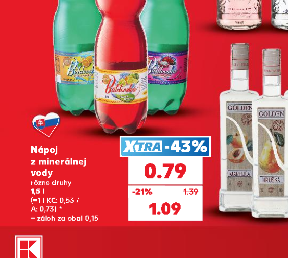 Nápoj z minerálnej vody
