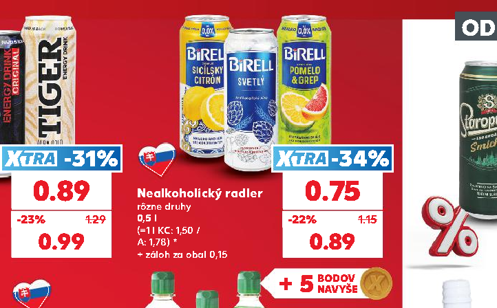 Nealkoholický radler