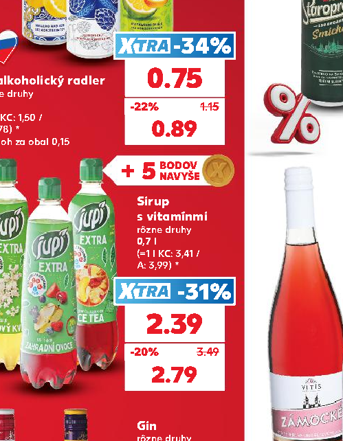 Sirup s vitamínmi