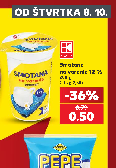 Smotana na varenie 12 %