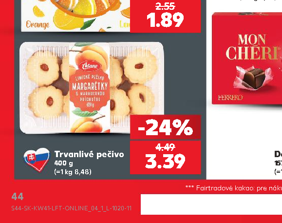 Trvanlivé pečivo