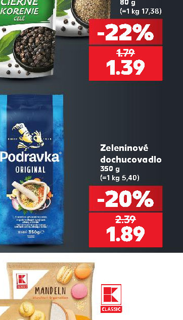 Zeleninové dochucovadlo