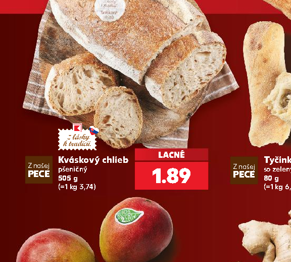Kváskový chlieb PECE